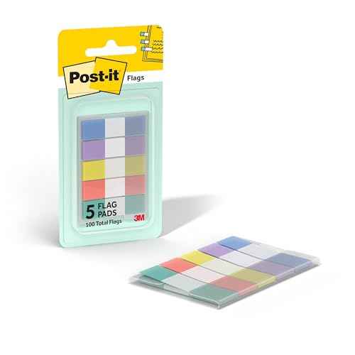 Post-it Flags, .47 in x 1.7 in, 1 Pack, 100 Flags/Pack