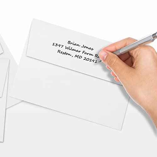 LUXPaper A7 Invitation Envelopes | Peel & Press | 5 1/4" x 7 1/4" | Bright White | 32lb. Paper Weight (80lb. Text) | 50 Qty