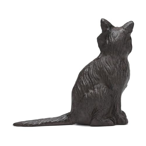 BRASSTAR Cast Iron Animal Door Stopper Fox Shape Heavy Duty Door Window Holder Home Office Shop Farm Manor Decoration Utility Tool TQGJPT515
