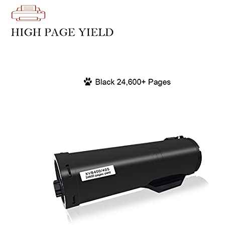 Remanufactured B400 B405 Toner Cartridge for Xerox VersaLink B400 B400n B400dn B405 B405dn Printers 106R03584 Extra High Capacity 24600 Pages ( Black x 1 )