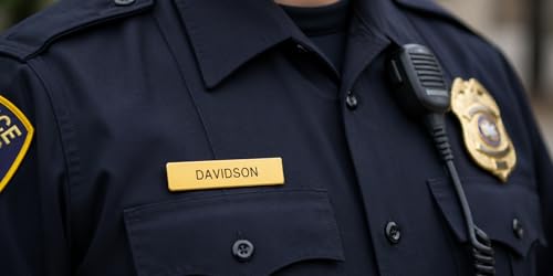 Metal Name Badges Engraved Police Fire Military | Better Badges