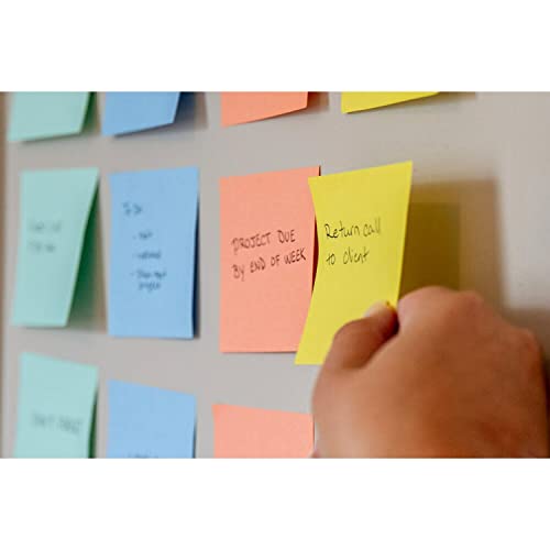 Post-it Super Sticky Notes, Limited Edition Color Collection, 3x3 in, 15 Pads/Pack, 45 Sheets/Pad