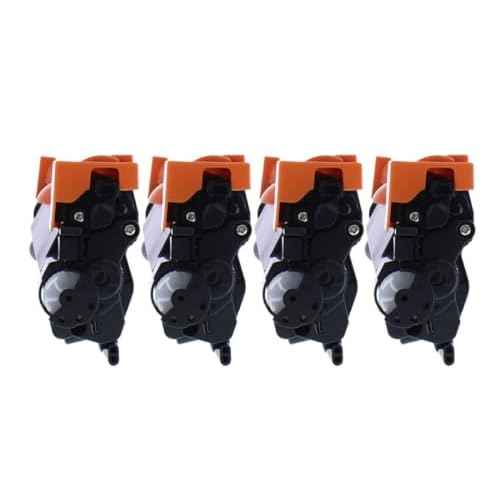 TN760 TN760K TN 760 4 Pack Black Toner Cartridge Compatible with Brother DCP-L2550DW, HL-L2325DW, HL-L2350DW, HL-L2370DW, HL-L2370DW XL, HL-L2379DW, HL-L2390DW, HL-L2395DW Series