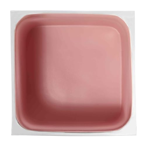IZOD - Wastebasket, Decorative Trash Can, Resin Home Accessories, Guest Bathroom, Dorm Room Essentials (Marina Collection, Pink)