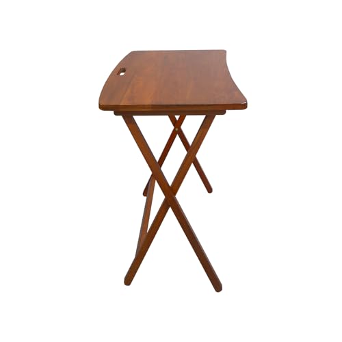American Trails Arizona Folding Table with Solid American Hardwood - Sweet Oak