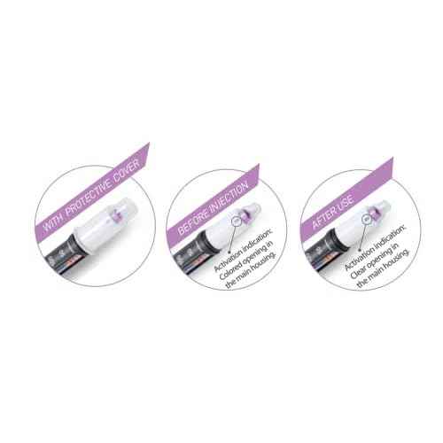 ONE-Care Safety Pen Tips - 31 Gauge x 5 mm - Ultra-Thin Micro Pen Tips with Seal and Cover - Universal Fit Design - Set of 100