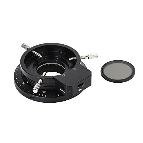 LED Ring Light for Microscope Illumination Polarized 62mm Diameter Lab Equipment