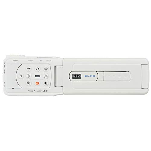 Elmo 1430 Model MX-P2 Ultra Portable Visual Presenter; USB 3.0, HDMI and VGA/RGB Outputs; 16x Digital Zoom; Built-in Microphone; Power ON/Off Switch; Auto Focus; Flexible Structure