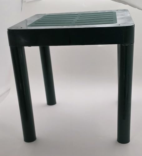 Austin Planter 14-Inch Square Plastic Table with Removable Legs