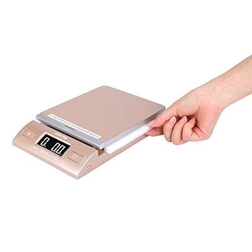 Accuteck Gold Digital Postal Scale 86Lb with Batteries & AC Adapter - Pack of 1
