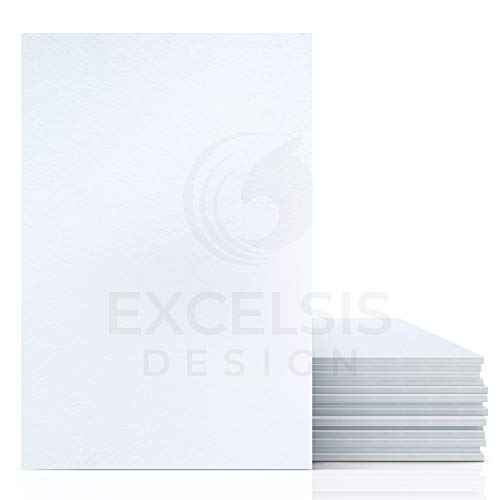 White Foam Board 20 x 30 x 3/16" (5mm) Inch, 10 Pack Acid-Free Foam Core Poster Board Sheets for Art, Crafts, Presentation, Vision Board, Signboard, and Party Decorations