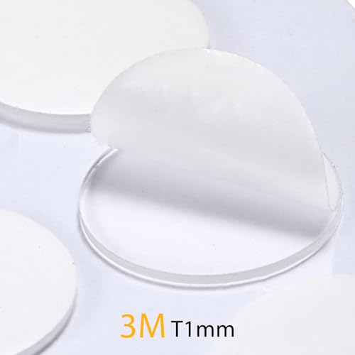 Nilogie 350-Pack Clear Double-Sided Adhesive Dots 20mm - Removable Glue Dots for Crafts, Photos, Balloons & Wall Decor
