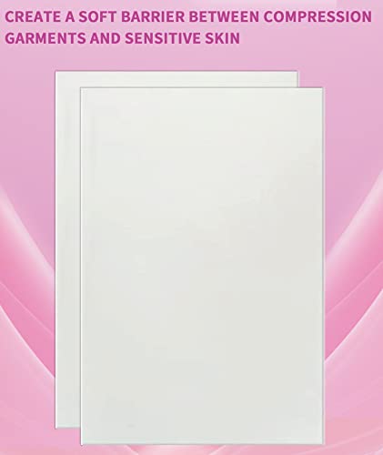 Birllaid 2 Pack Lipo Foam Pads for Post Surgery Recovery, Tummy Tuck & Liposuction, 8" x 11" - Variation 2