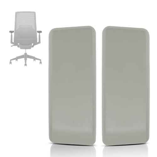 Arm Pads Caps Replacement for Haworth Very Office Chair,Office Chair Arm Rest Replacement£¨Gray£©