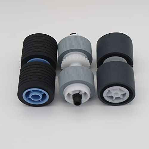 Intendvision Replacement Scanner Roller Kit Compatible with for DR-G1100 DR-G1130 DR-G2090 DR-G2110 DR-G2140 8262B001AA, Brake Roller and Pick Roller Set