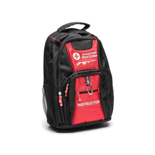 Instructor Training Supplies Kit with Tourniquet Arm Trainers with American Red Cross Branded Backpack