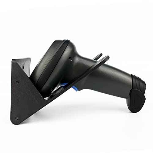 Universal Barcode Scanner Holder, Barcode Scanning Holder, Barcode Reader Rack Bracket Wall Mount Accessiors Fit for Most Scanner Barcode Scanners Label Readers (5pcs-Style H)