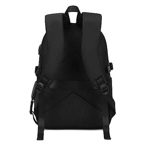 Joymoze Women Fashion Travel Backpack Set Roomy Laptop Rucksack Set Casual Daypack for Girl Black