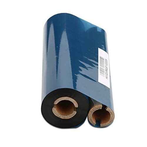 4.33" x 244' Thermal Transfer Ribbon - 1 Roll. Resin Thermal Transfer Ribbon 1/2 inch core Ink Out for Zebra Eltron Datamax Zebra GC420t GK420t GX420t TLP2442 TLP2844