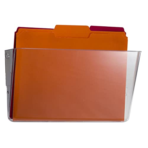Officemate Wall File Letter Size, Clear (21434)