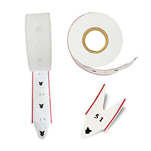 Take a Number Tickets 5 Rolls of 2 Digits for K-T Ticket Dispenser Queue Calling System 2000 Ticket Roll 00-99 White
