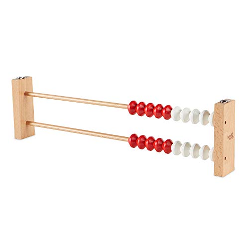Magnetic Giant Bead Abacus for Kids - Wooden Counting & Math Manipulatives