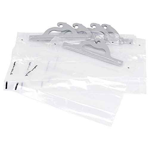 Monaco Deluxe Hang-Up Bags with Gray Handle12 1/2 inches H x 14 inches W 5 Bags per Package