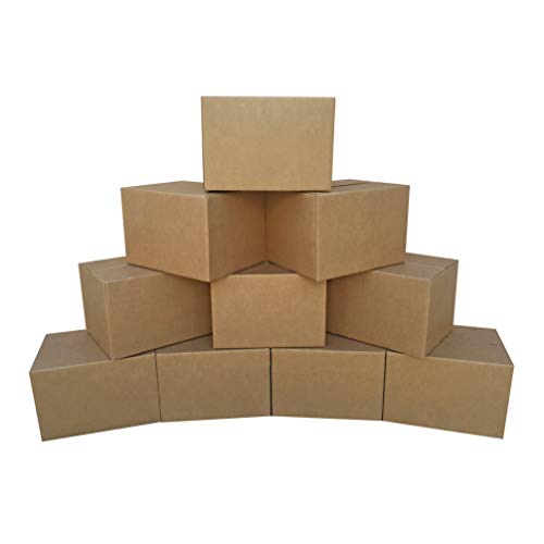 Amazon Basics Medium Cardboard Moving Boxes 10-Pack, 18 x 14 x 12 Inches