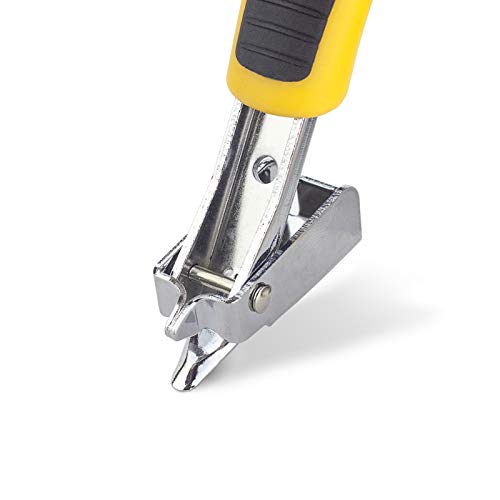 Heavy Duty Staple Remover with Ergonomic Handle for Furniture & Carpets
