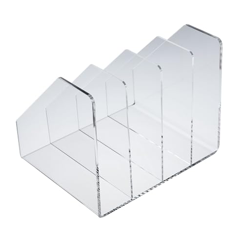 Gartner Studios Acrylic Collator, Clear, Desk Organizer, 10” x 8” x 8”