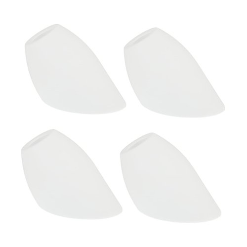 NUOBESTY 1set Plastic Lamp Shade Inclined Head Warm Light Diffuser for Home Easy to Install Wall Lamp Cover Housewarming Present 4pcs