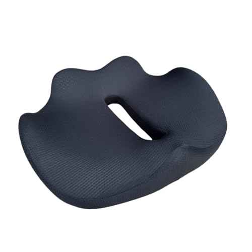 Seat Cushion for Office Chairs XL, Tailbone Pain Relief, Game Chair Cushion, Desk Chair Cushion, Memory Foam, Non-Slip Bottom with Zipper, Pillow, with Portable Handle
