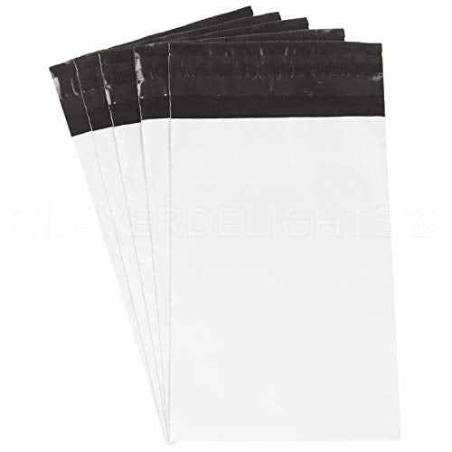 CleverDelights 4" x 6" Poly Mailers - 1000 Pack - Premium Self-Adhesive Shipping Bags