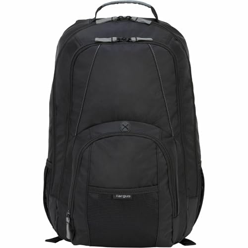 Targus Groove Laptop Backpack for Laptops up to 17-inches, Water Resistant Travel Backpack for Men and Women, Black (CVR617)