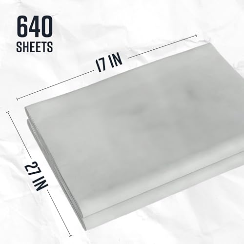 Bryco Goods Packing Paper Sheets for Moving 640 Sheets 27x17in Reusable Newsprint