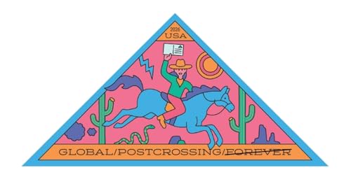 United States Postal Service Postcrossing Global Forever Stamps Sheet of 8 - International First-Class Mail