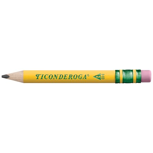 Ticonderoga My First Short Triangular #2 HB Kids Pencils - Safe, Easy Grip