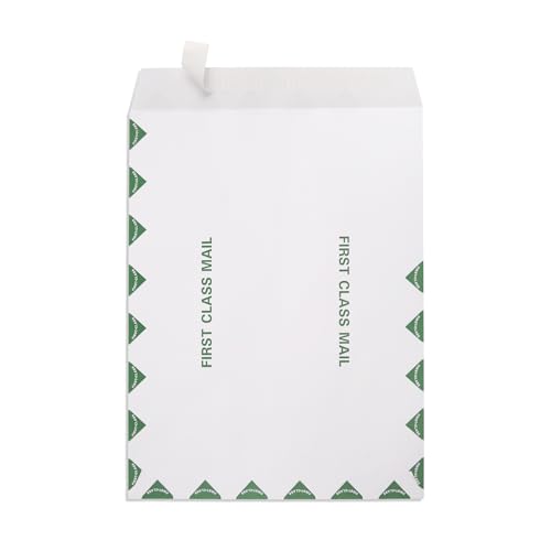 Blue Summit Supplies 100 9x12 Inch Self Seal First Class Envelopes, White