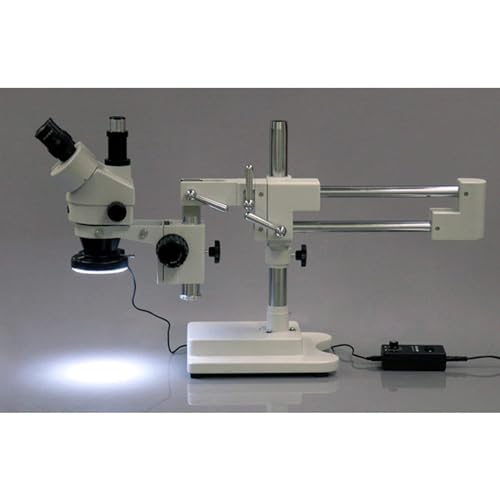 AmScope LED-64 64-LED Microscope Ring Light with Adapter
