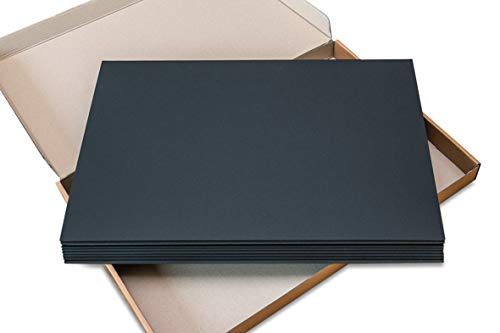Union Premium Black Foam Board 24x36in 10-Pack - Matte Finish, High Density for Presentations & Crafts
