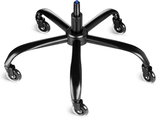 Sytopia Office Chair Base Replacement Bundles, Heavy Duty 352LBs, Reinforced to Repair Swivel Gaming Chair Bottom Part with 5 Universal Premium Casters and 1 Gas Lift Cylinder(Matte Black)