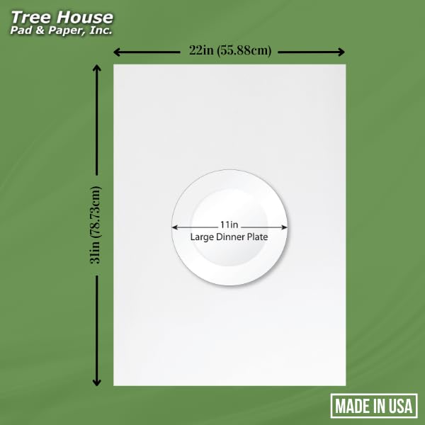 Tree House Packing Paper for Moving – 120 LARGE Newsprint Sheets 31”