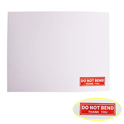 Self Seal 9x12 Inch Photo & Document Mailers - White, 100 Pack