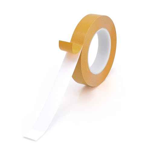 Double Sided Woodworking Tape Double Sticky Tape for Woodworking Router Templates and CNC Projects 1 inch by 82 feet Heavy Duty Double Adhesive Tape Removable
