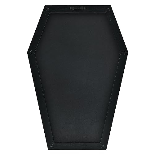 GAJIGAJI Black Coffin Letter Board Halloween Decor 16x11 Inch
