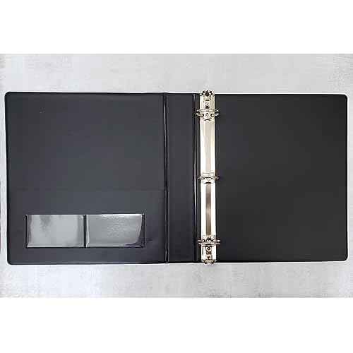 Estate Planning Portfolio 3-Ring Binders ? Leather Like Feel with Gold Debossed Title. Dividers and Sheet Protectors Included (Estate Planning Portfolio, Navy, 2" Capacity)