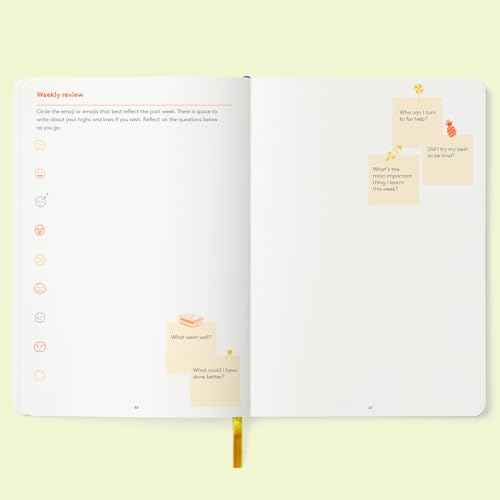 HappyMe Teen Journal - Guided Wellness Journal for Teens: Promote Happiness, Foster Mindfulness - Teen Girl or Boy Gift Diary Notebook for Positive Habits, Self-Discovery (Yellow)