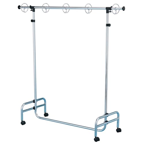 Pacon Adjustable Pocket Chart Stand, Metal - 48 to 78 in, Locking Casters