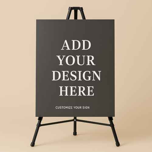 INTELLIMADE Custom Foam Boards ? 3/16" Thick Personalized Sign Boards with Your Text, Logo, or Image ? Square & Rectangle ? 6 Sizes ? For Events, Displays, Presentations & More ? Made in USA