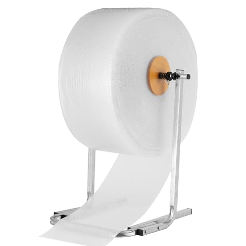 15.75 Inch Bubble Wrap Roll Dispenser with Easy Film Replacement - Stable & Easy to Use